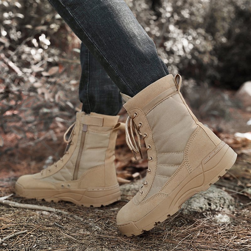 Greatshoes Jungle Boots Shoes Men Leather Boots,Leather Boots For Men,Hunting Boots Waterproof Outdoor Boots