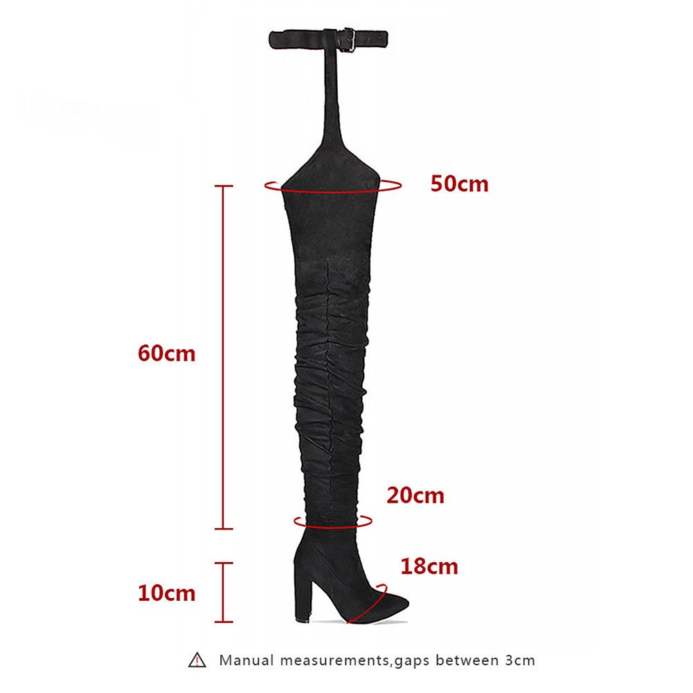 BUSY GIRL YB3010 Dropshopping New Products 2023 Women Boots Plus Size High Heel Women Boots Thigh High Boots