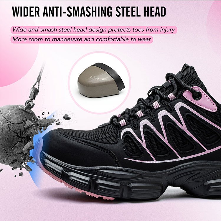 FZ-212 Safty Shoes Women's Work Boots Steel Toe Sneaker Shoes