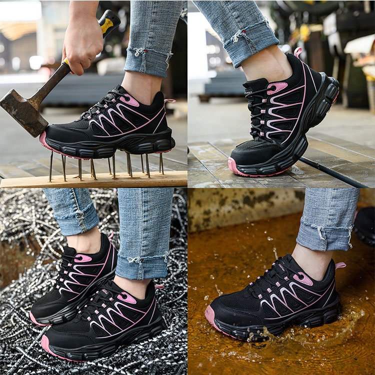 FZ-212 Safty Shoes Women's Work Boots Steel Toe Sneaker Shoes