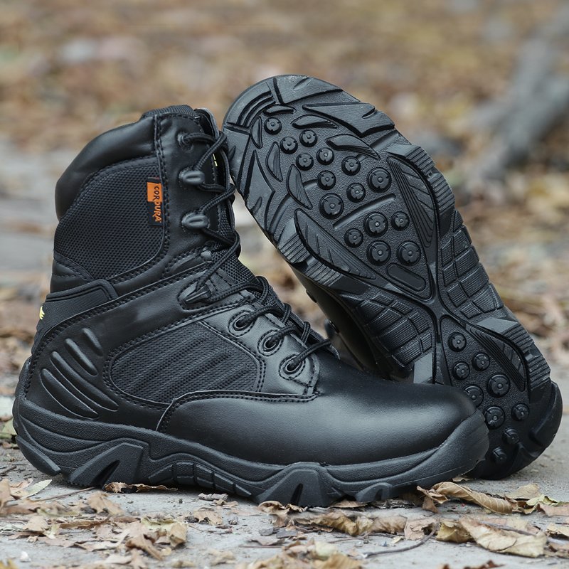 Cheap Wholesale Faux Suede Male Oxford Cloth Khaki Men Desert Tactical Men Combat Boots for Men