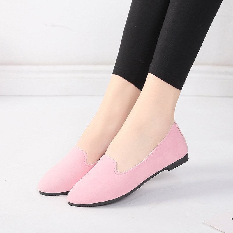 Hotsale cheaper Flats for women candy color Boots Casual Shoes lady shoes
