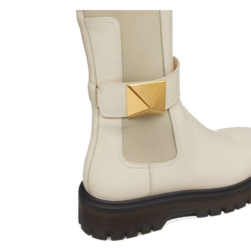 2023 new style casual daily life wholesale customized logo Round toe Mid top Women's Boots