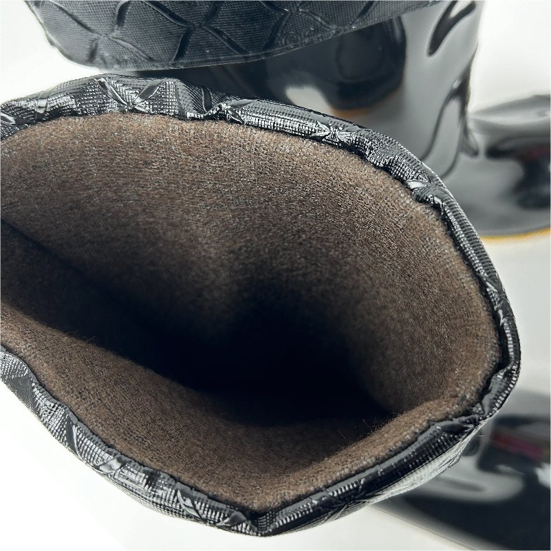 Manufacturers Price Thickened Warm Cotton Black Waterproof Boots Food Industry Waterproof Work Boots
