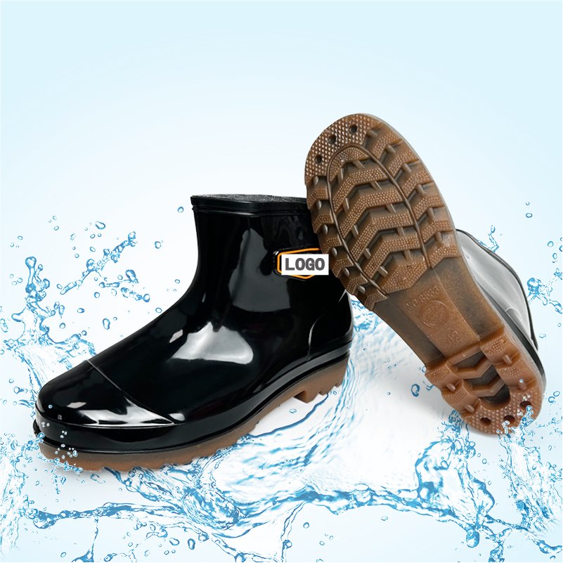 Manufacturers Price Thickened Warm Cotton Black Waterproof Boots Food Industry Waterproof Work Boots