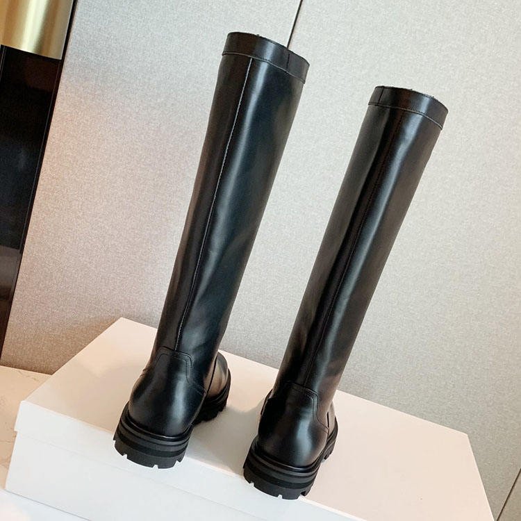 Factory Direct Wholesale women leather designer shoes thigh knee-high high boots