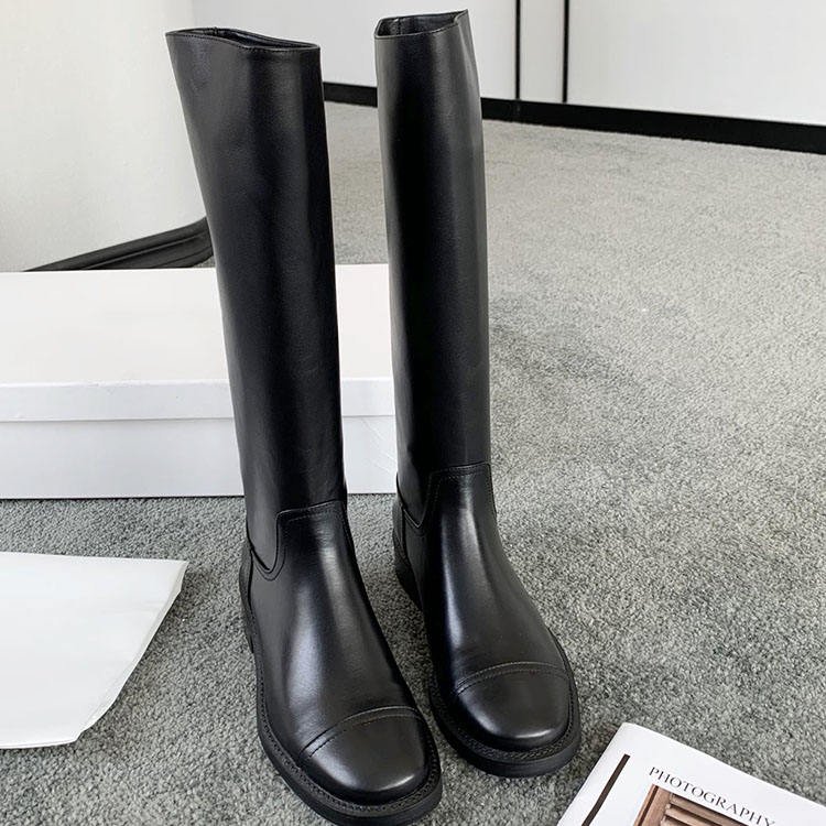 Factory Direct Wholesale women leather designer shoes thigh knee-high high boots