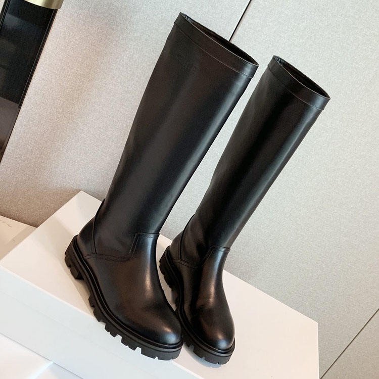 Factory Direct Wholesale women leather designer shoes thigh knee-high high boots