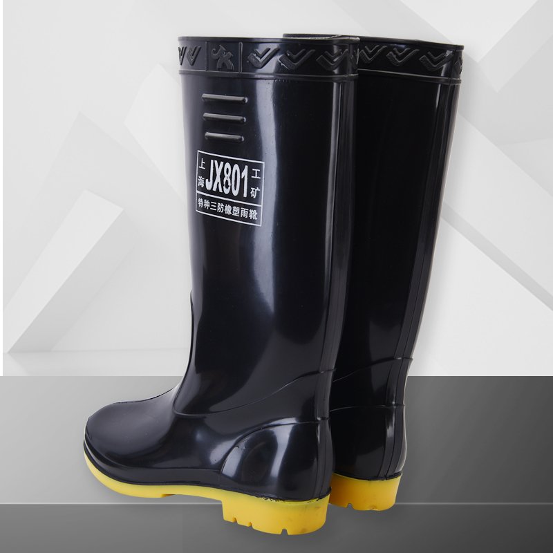 Cheap Industry Man Knee High Non Safety PVC Worker Rain Boots waterproof rain boots