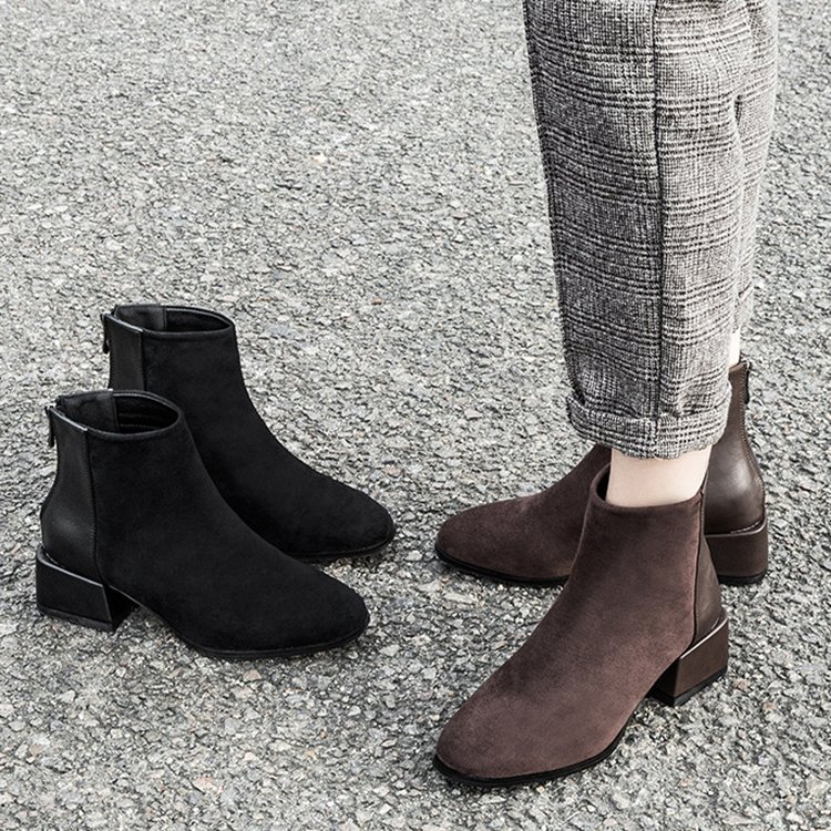 Custom Comfy Outdoor Fashion Ladies Chelsea Boot Women's Brown Leather Chelsea Boots