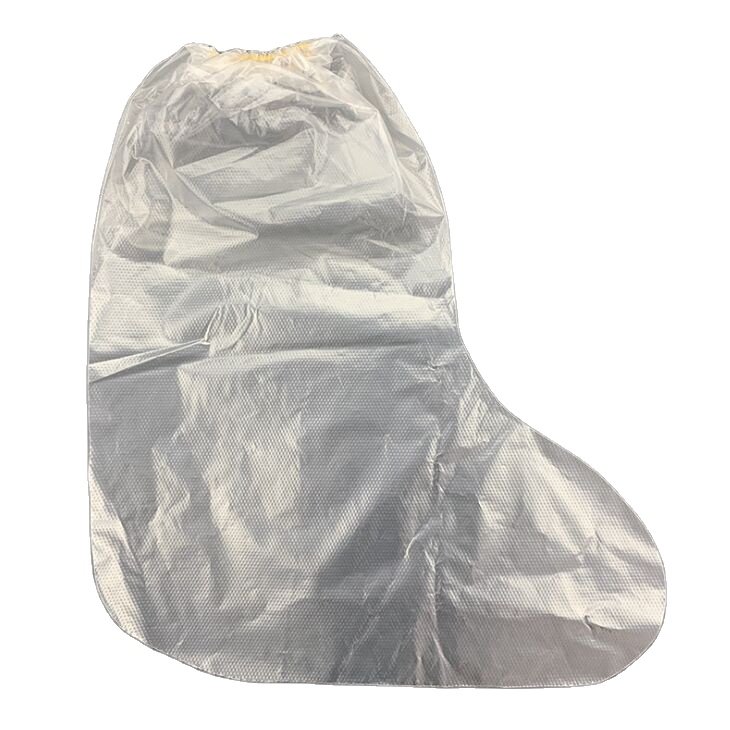 Disposable Transparent Plastic Rain Boots Waterproof Non-Slip Thickened Wear-Resistant Isolation Foot Cover Winter Children