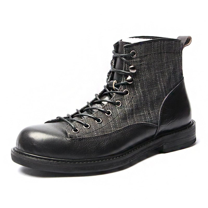 British High-Top Leather For Boots Designer Boots For Men Casual Goodyear Stitching Technology Boots