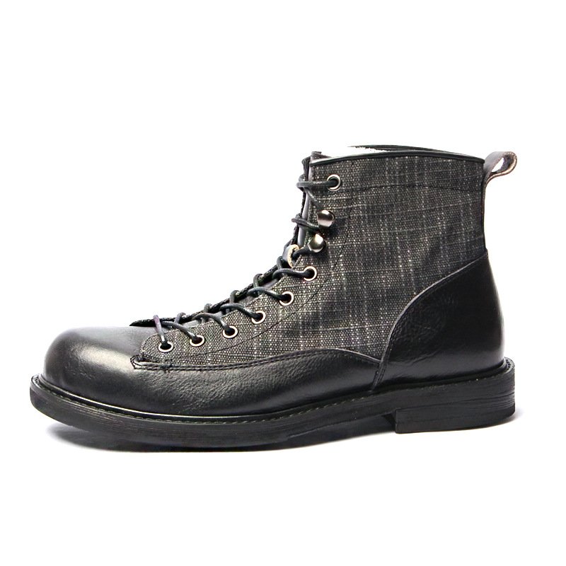 British High-Top Leather For Boots Designer Boots For Men Casual Goodyear Stitching Technology Boots