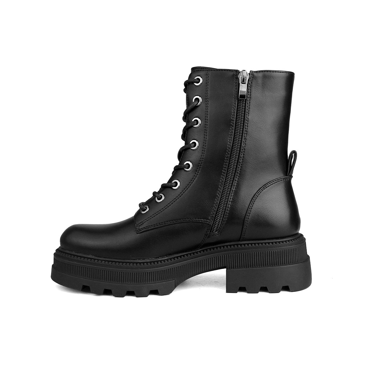 Retro Warm Ankle Boots Leather Boots for Autumn And Winter Thick-Soled Women's Boot