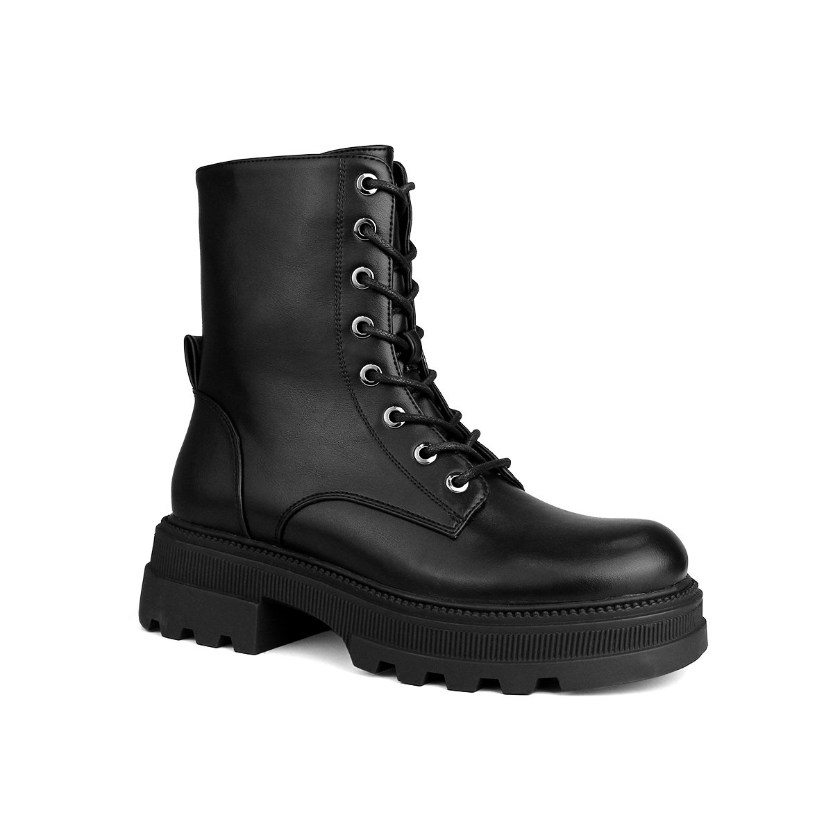 Retro Warm Ankle Boots Leather Boots for Autumn And Winter Thick-Soled Women's Boot