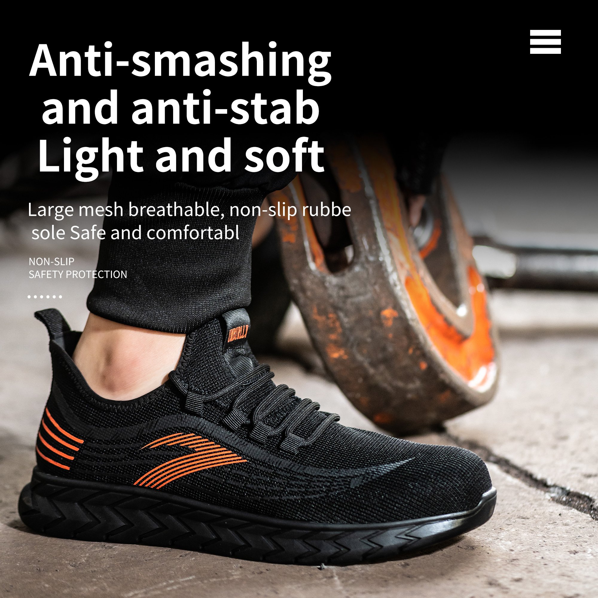 Antistatic ESD Steel Toe Safety Shoes Safety Shoes Manufacturing work boots Butterfly Anti-static ESD Safety Shoes