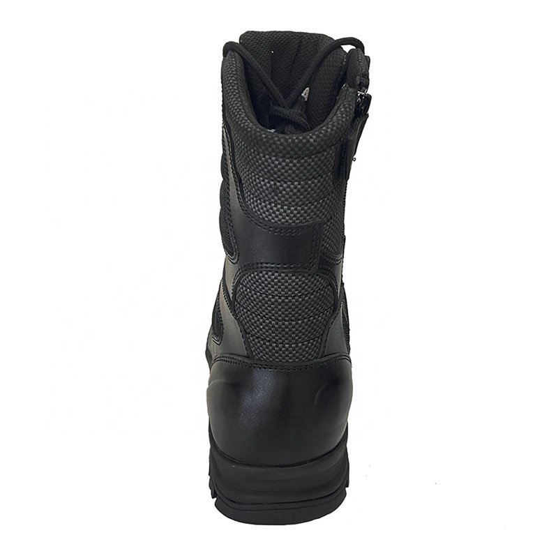 Ultra-light Wear-resistant Shock-absorbing Leather Boots Genuine High-top Training Boots for Men Security Leather Boots Winter
