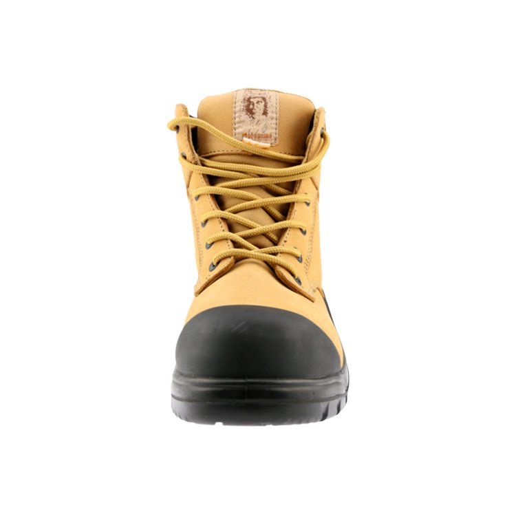 Custom Leather Men Steel ToeCap Protection Mine Shoes Mining Work Safety Ankle Boots