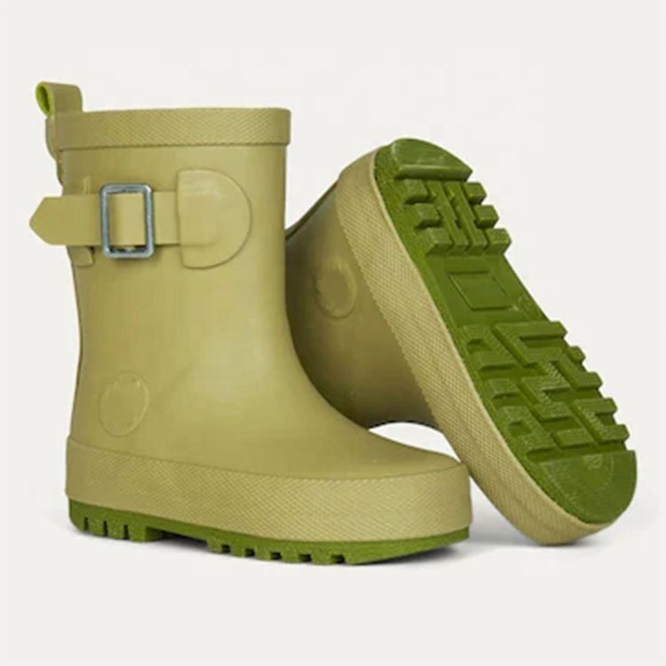 Wholesale Custom Design Logo High Quality Kids Toddler Rubber Rain Boots For Children