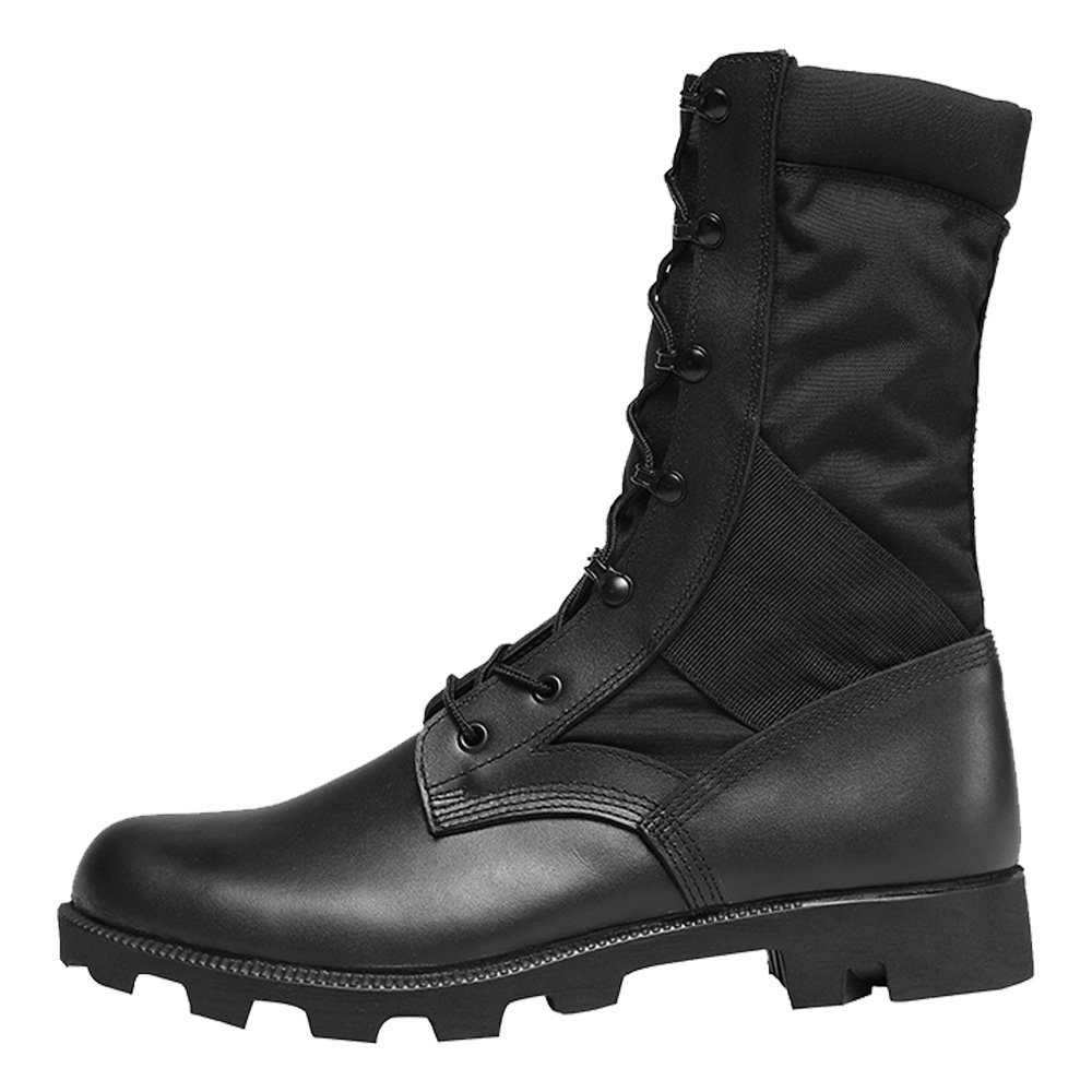 XINXING Jungle Suede Leather Oxford Breathable Outdoor Training Combat Panama Sole Black Tactical Boots