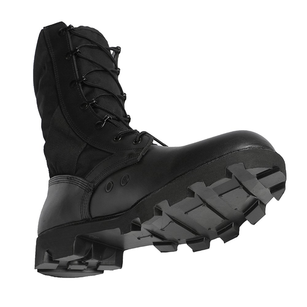 XINXING Jungle Suede Leather Oxford Breathable Outdoor Training Combat Panama Sole Black Tactical Boots