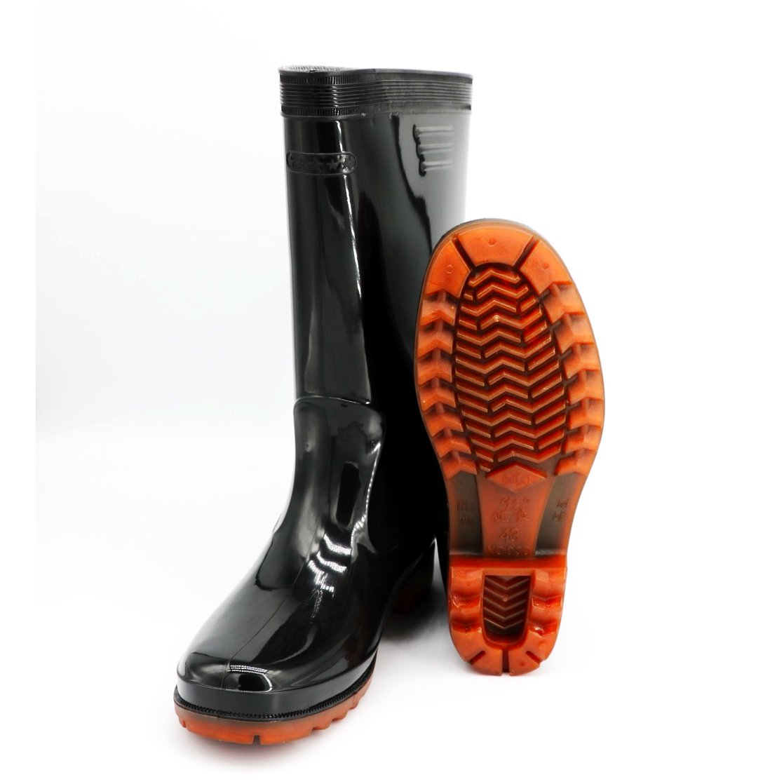 Hot Sale Construction Boot rubber work boots waterproof Thick Sole Gumboots Pvc New Arrival Plastic Rain Boots For Wholesale