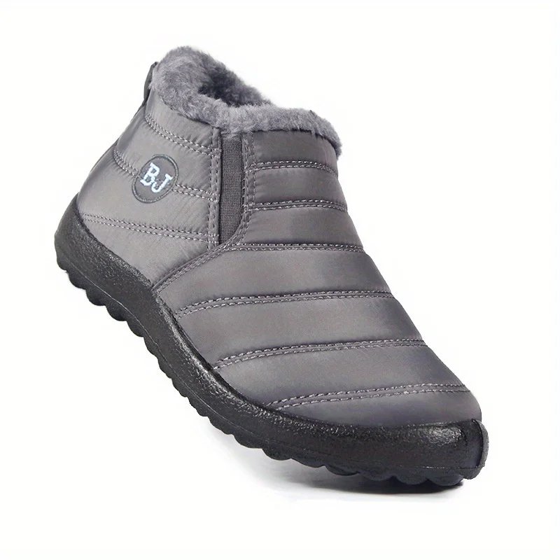 Winter New Waterproof Non-slip Warm Ankle-height Snow Boots Comfortable Low Top Hiking Shoes for Couple Man Women