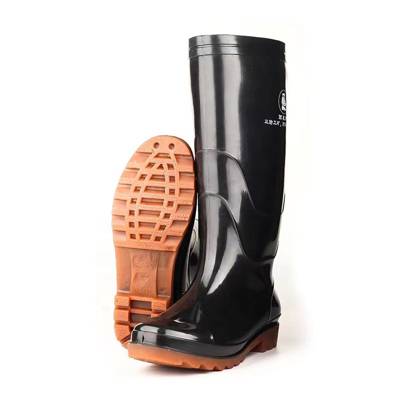 wholesale cheap price work rain shoes safety rain boots