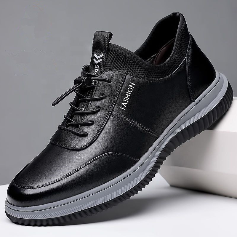PU leather upper Men's outdoor walking sport Shoes for men boots
