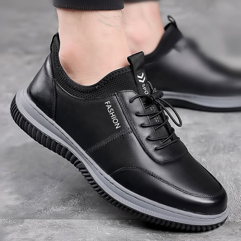 PU leather upper Men's outdoor walking sport Shoes for men boots