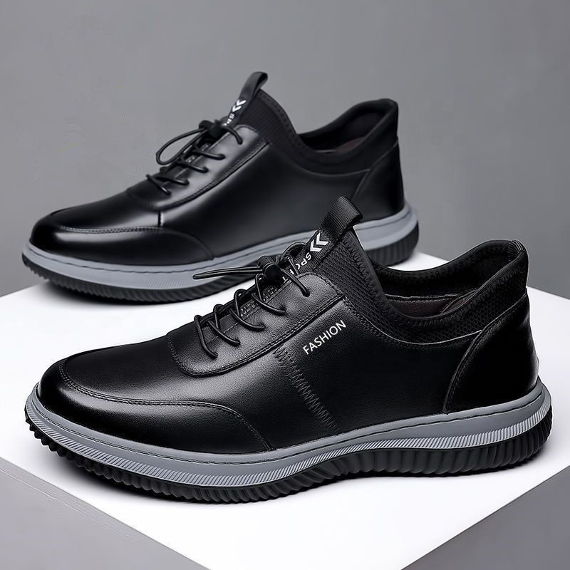 PU leather upper Men's outdoor walking sport Shoes for men boots