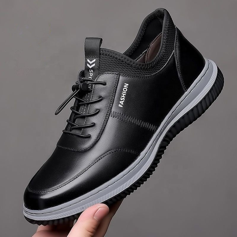 PU leather upper Men's outdoor walking sport Shoes for men boots