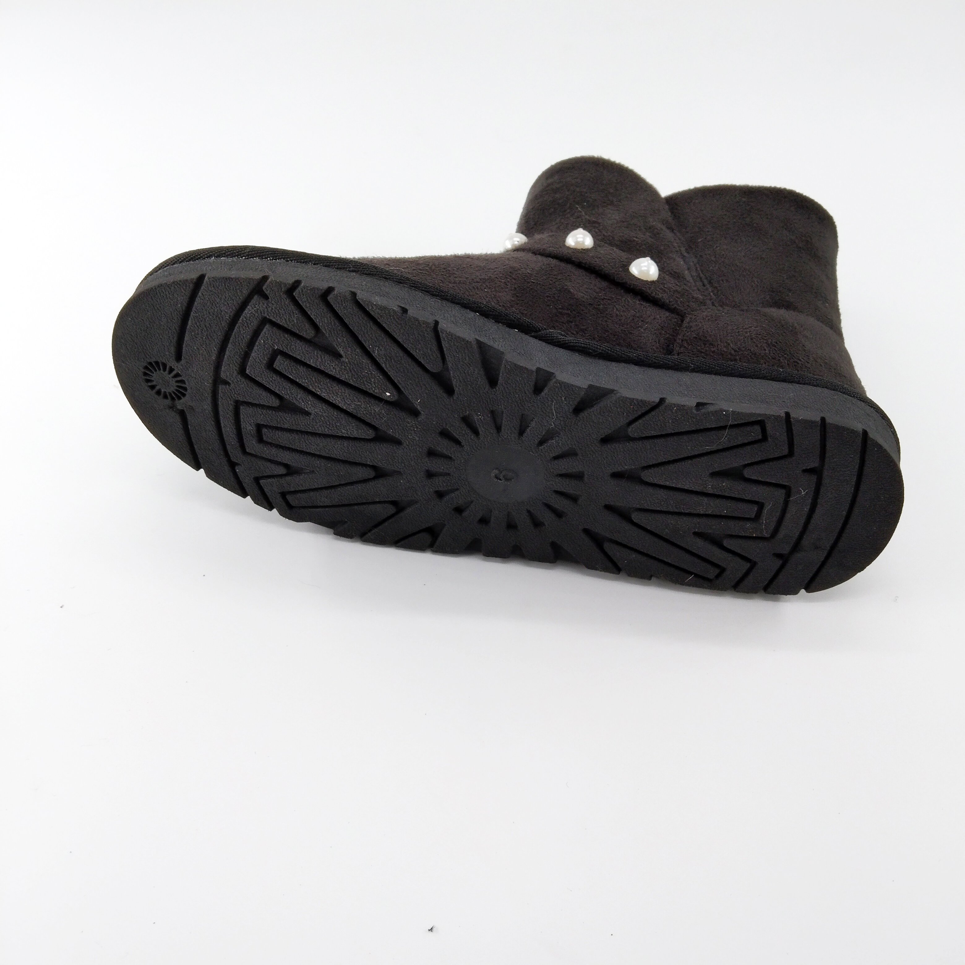Fashion Shoes Resistant Black Winter Waterproof Snow Boots High Quality Stain Most Popular Custom Women Adult Plush 200 Pairs