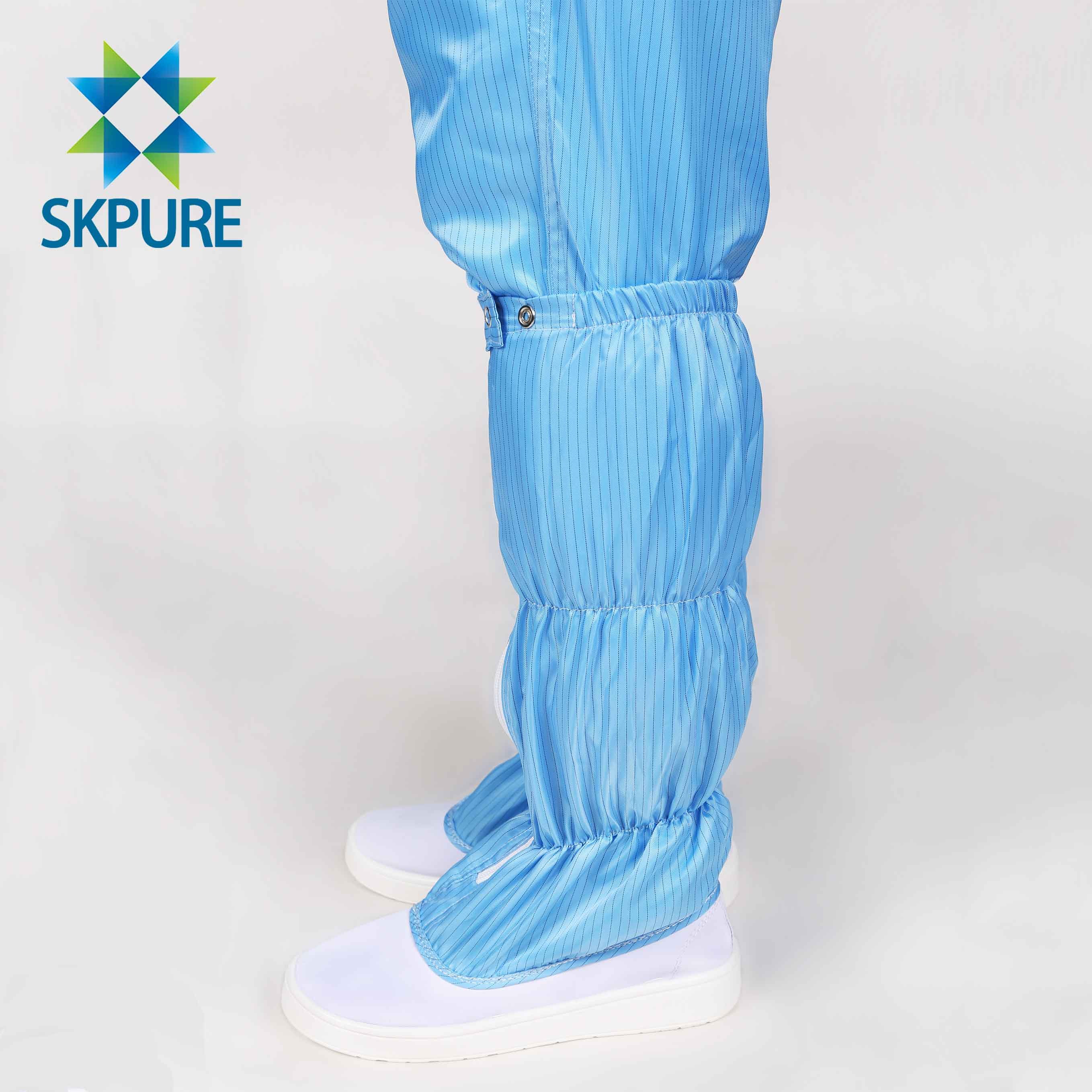 SKPURE moisture and heat resistence sterilize dust power free conductive esd boots anti-static boots for cleanroom
