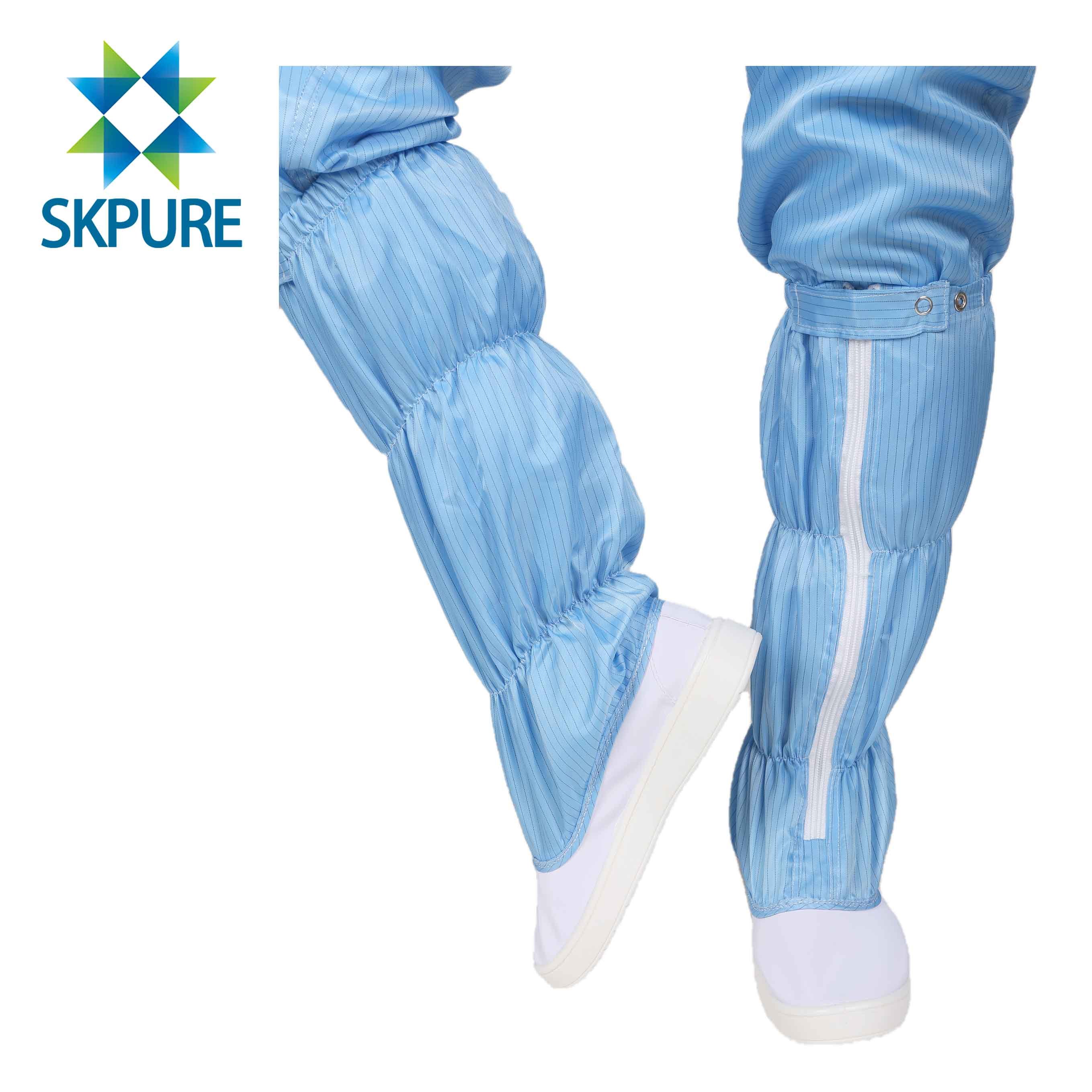 SKPURE moisture and heat resistence sterilize dust power free conductive esd boots anti-static boots for cleanroom