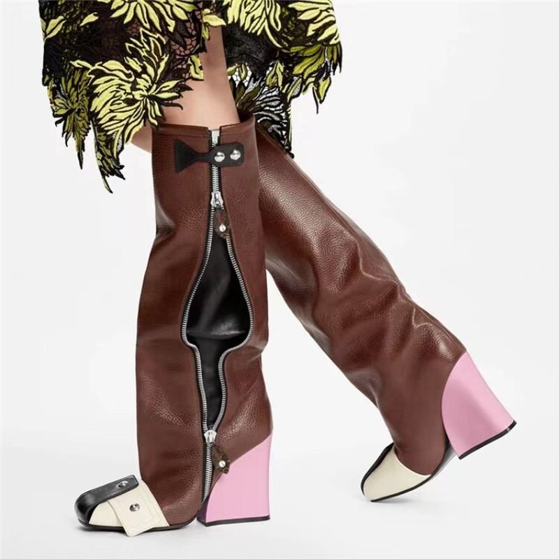 2024 New Wedge Heel Zipper Fashion Ankle Women's Boots for Winter and Autumn