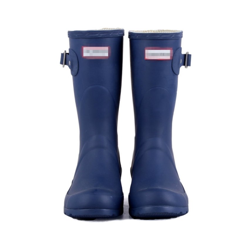 New Style Luxury Brand Waterproof Rubber Fashion Women Wellingtons Gumboots Rain Boots