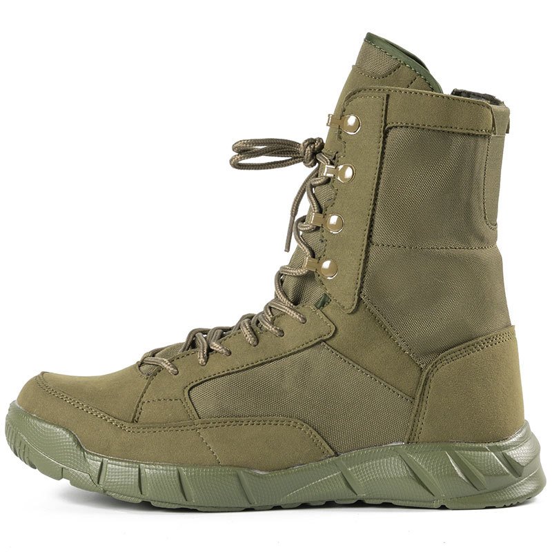 JinTeng High Quality Outdoor Activity Ultra Lightweight Acrylic Fiber Combat Waterproof Safety Work Hiking Tactical Boots
