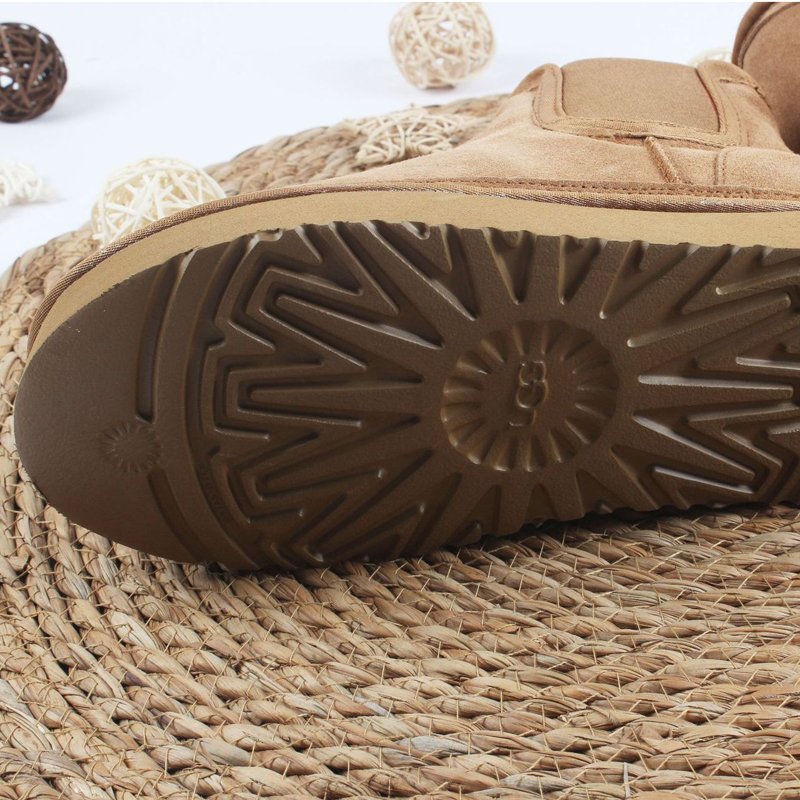 Thick Soled Cowhide Snow Boots 2024 New Chelsea Plush Short Boots 5cm Fashionable and Warm Women Thick Sole Boots