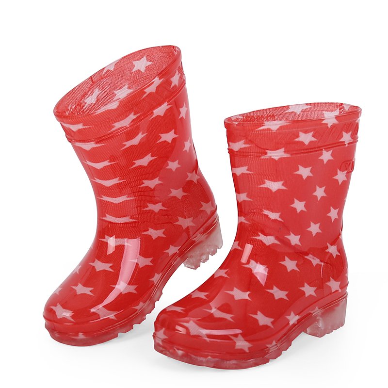 Water Snow Shoes Safety_Boot_Sale Knee High Rubber Heel Women Kids Rain Boots