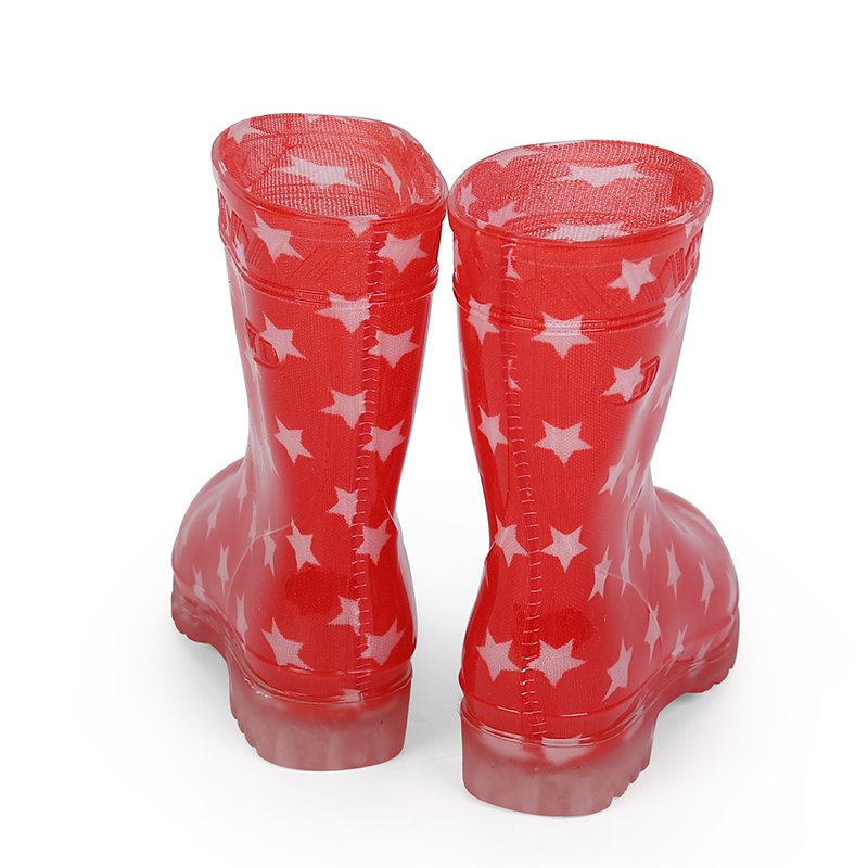 Water Snow Shoes Safety_Boot_Sale Knee High Rubber Heel Women Kids Rain Boots