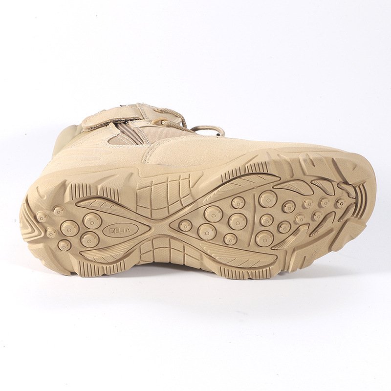 2023 New Hiking Boots Outdoor Anti Skid Wear Resistant Breathable and Comfortable Hiking Combat Shoes for Men