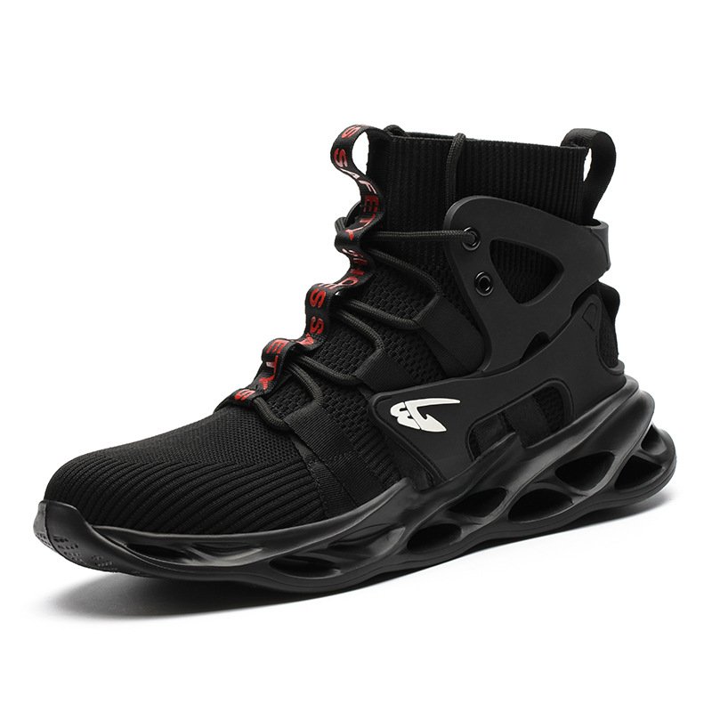 Cow Split Leather Shoes Safety Boots Ce S1p Safety Shoes