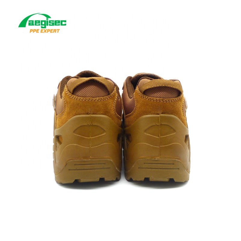 AEGISEC suede leather desert jungle boots PU sole slip resistant low cut desert jungle boots