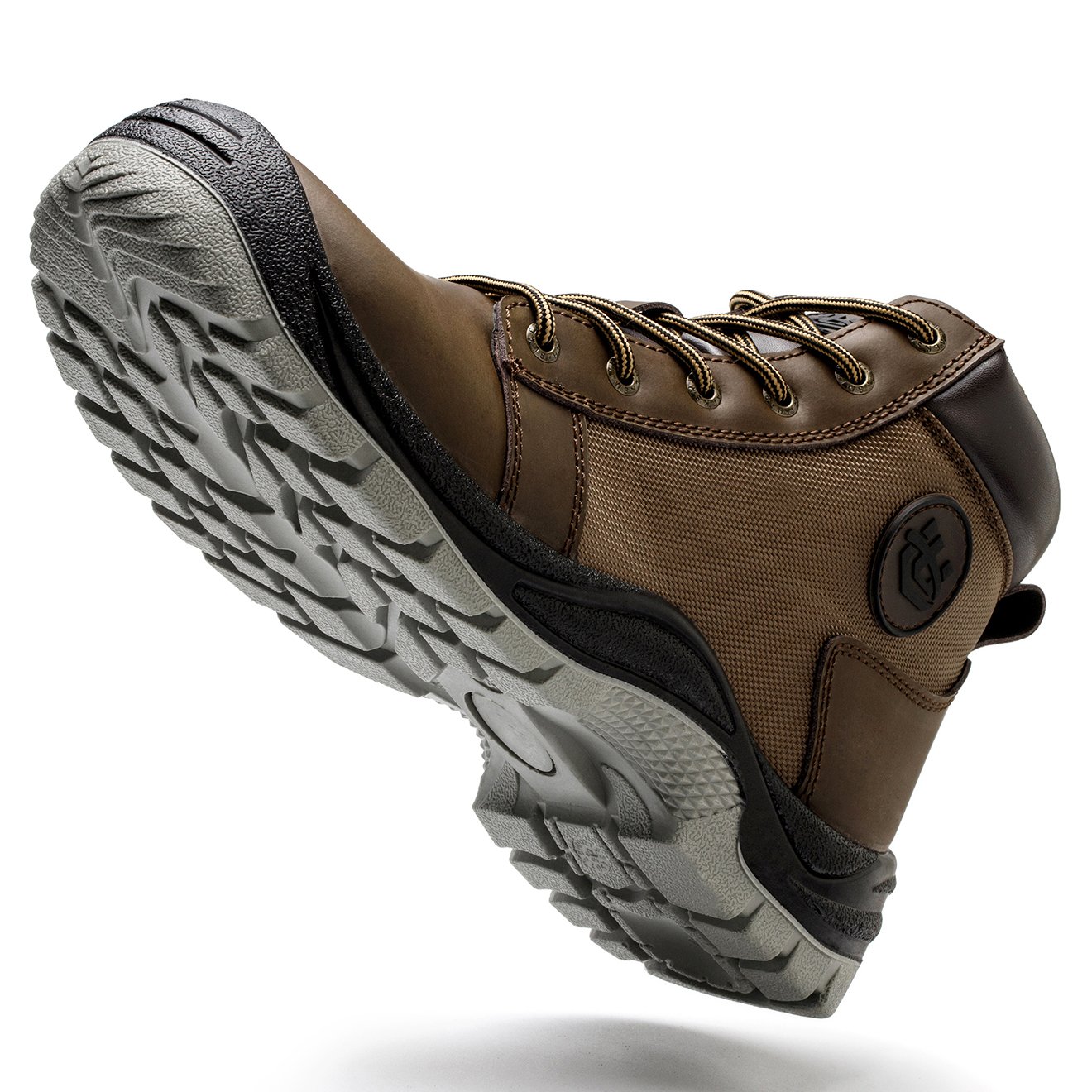 New industrial safety boots, anti-smashing and anti-puncture steel toe work shoes, non-slip safety shoes for man