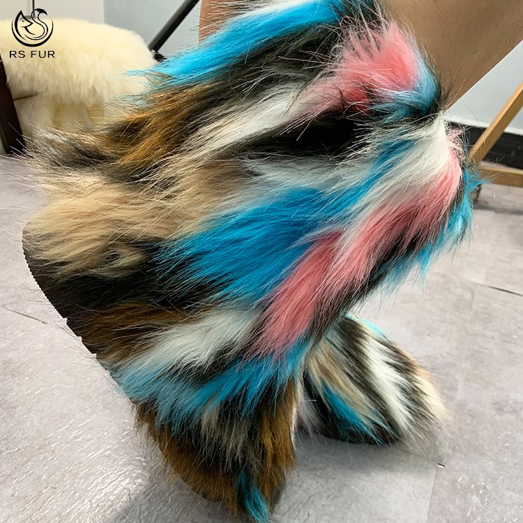 US EURO Big size winter fur snow boots women winter indoor with wholesale cheap price