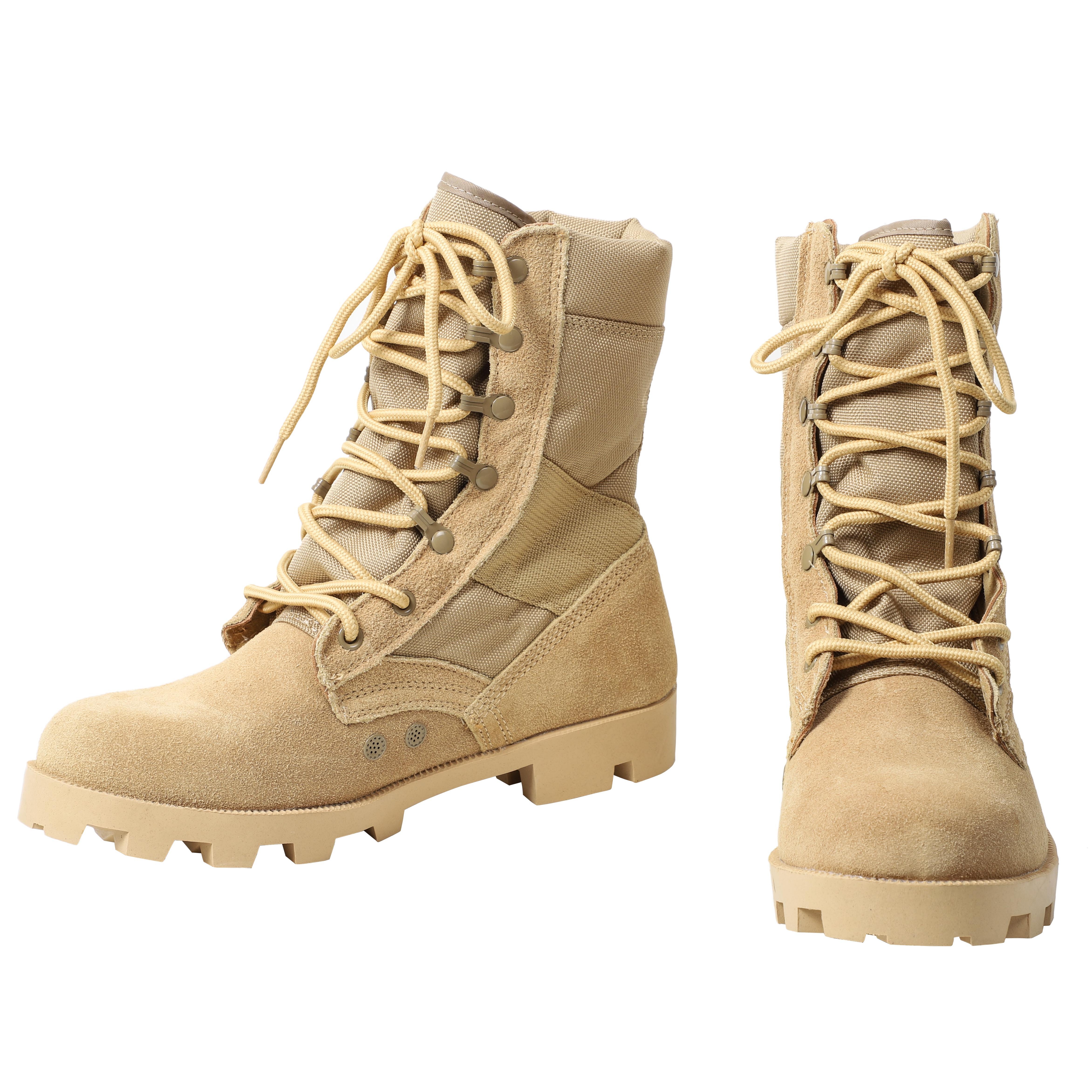 JinTeng Wholesale Outdoor Activity Classical Panama Land Desert Jungle Combat Waterproof Safety Work Hiking Tactical Boots