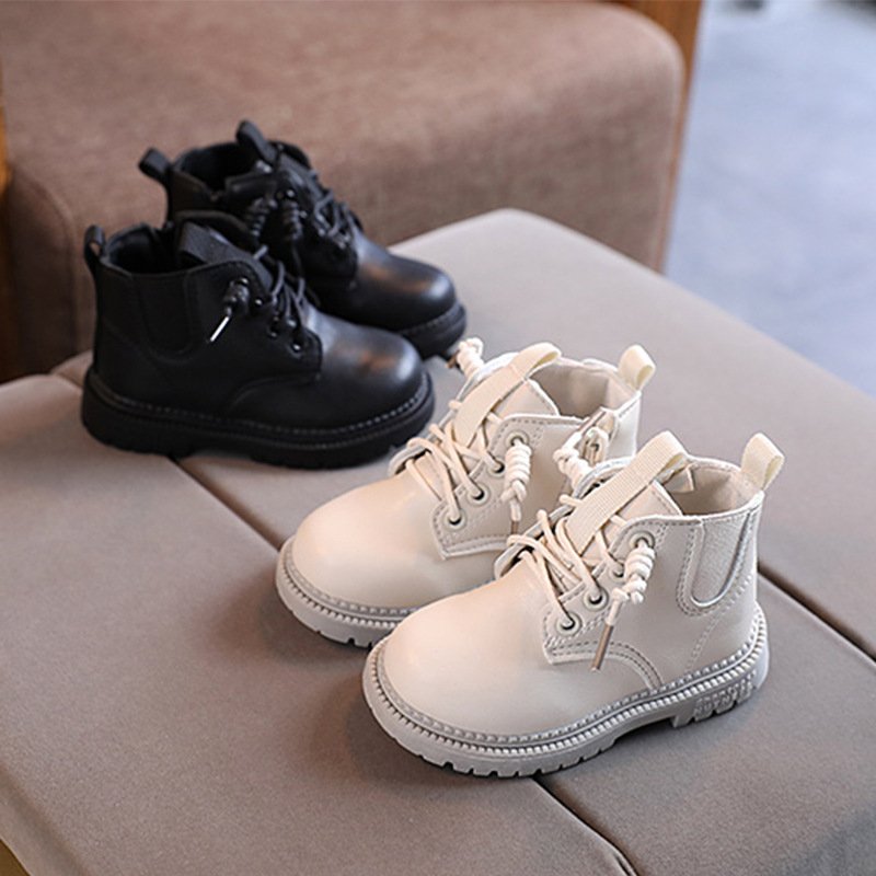 Autumn And Winter New Children's Fashion Boots Girls Boys Non-Slip Comfortable Shoes Toddler Baby Soft Bottom Kids Boots