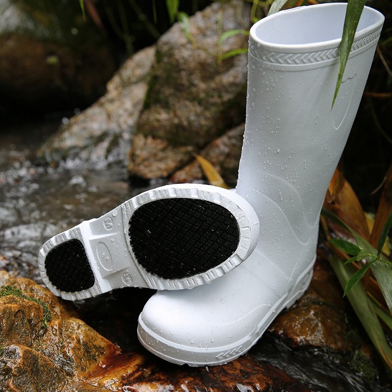 Waterproof Rubber Wellington Rain Boots Wholesale Steel Toe Safety EVA Gum Boots for Industry Fishing Men & Women Manufacturer