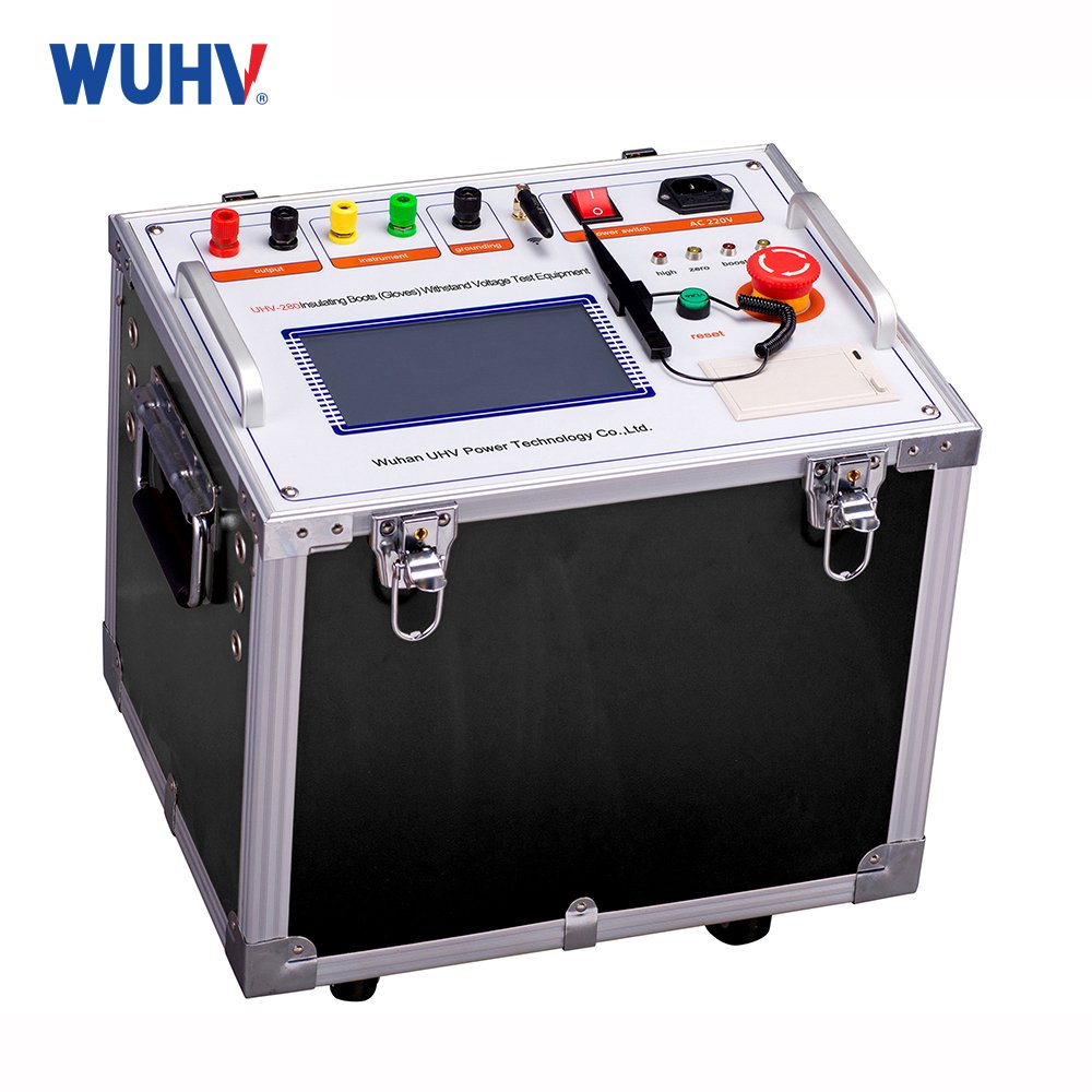 UHV-280 Lab Dielectric Safety Shoes Withstand Voltage Tester boots And Gloves Insulation Tester